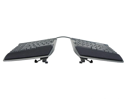 מקלדת מפוצלת ארגונומית קינסיס Kinesis KB820PB-US Freestyle2 for PC VIP3 Kit Ergonomic